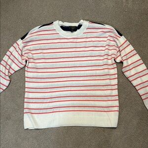 Charter Club Cashmere Striped Sweater